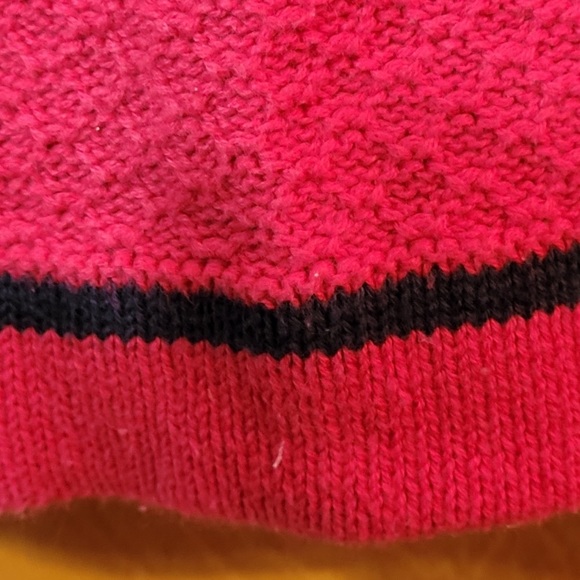 SALE NWT CJ Banks Red Striped Sweater 0X - Picture 6 of 7